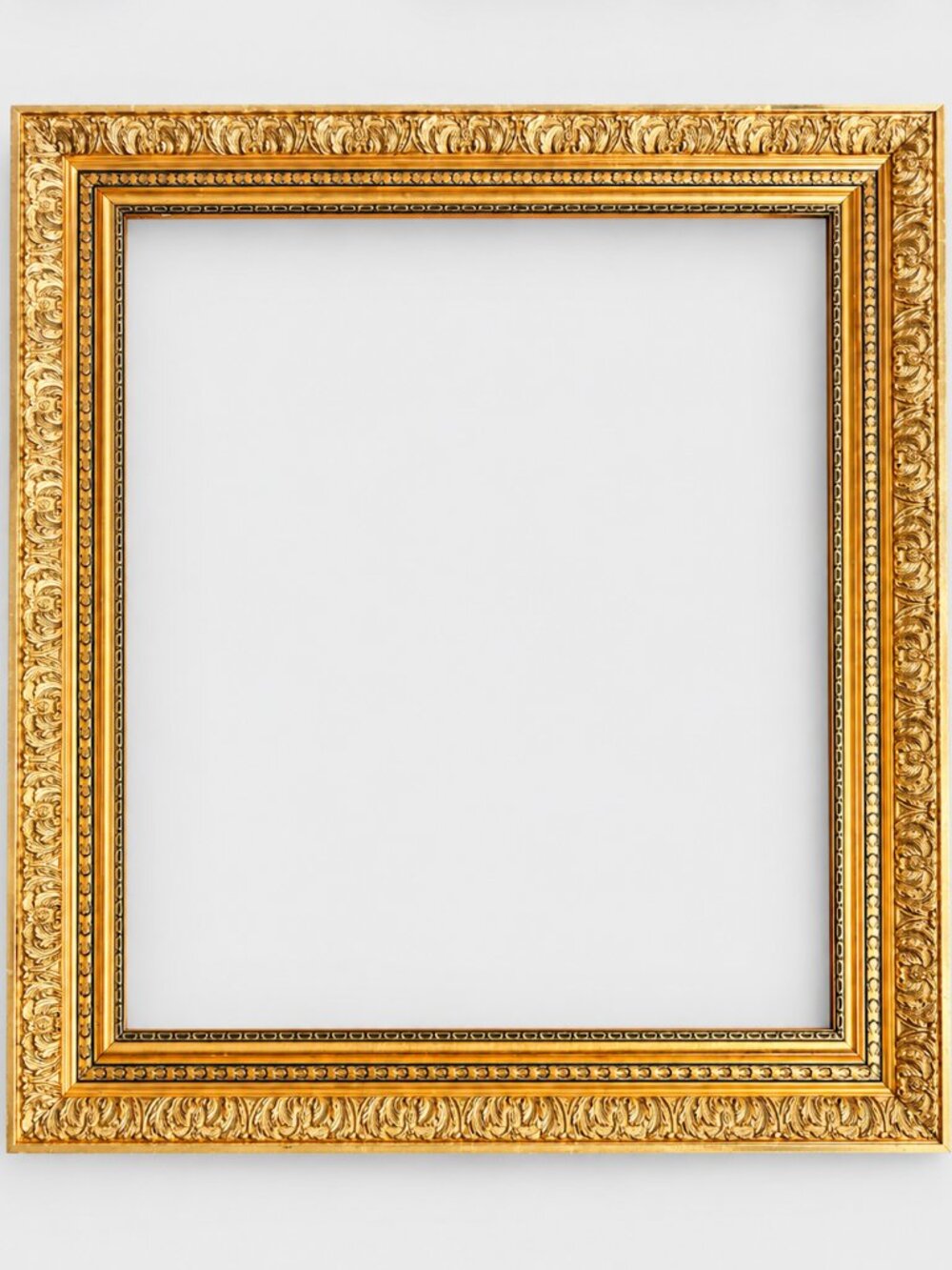 Ornate Vintage Wooden Ornate Raised Gold-gilt Frame